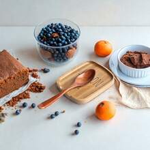 Giá để thìa Acacia cho quầy bếp, Giá để thìa cho bếp, Giá để thìa nhà bếp cho quầy bếp, Giá để thìa cà phê, Có chân silicon chống trượt, Giá để thìa Farmhouse - Nâu nhạt - Xem 8