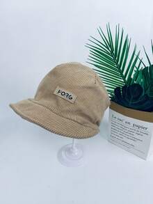 1 Peça Gorro de Malha Quente com Etiqueta de Costura em Padrão de Cor Sólida Minimalista, Unissex, Adequado para Atividades ao Ar Livre, Streetwear, Uso Diário, Opções Multicoloridas, Outono/Inverno