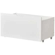 2 Drawers, Suitable For Use With A Cot - White - View 8