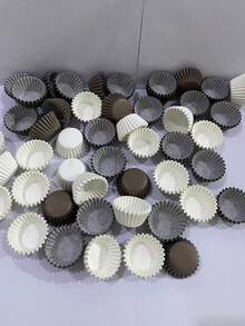 100/200/500/1000 chiếc Giấy lót bánh cupcake mini màu trắng tinh/màu cà phê, cốc giấy cupcake sô cô la 0,98 inch, cốc nướng bánh muffin, khay bánh tiệc, khuôn bánh, dụng cụ trang trí, đồ trang trí bánh cupcake, đồ dùng làm bánh, đồ dùng làm bánh ngày lễ - Nhiều màu - Xem 5