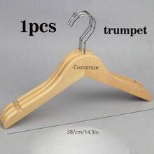 [Customized] Natural Solid Wood Hanger - Carved With Your Exclusive Logo Wooden Rotating Clothes Hanger For Clothing Store Wardrobe, Wooden Clothes Rack, Non-Slip Closet Organizer, Adult Wooden Hanger, Suitable For Wedding,Multi-Functional,Adjustable, Ornamental,Reusable,Exquisite,Adorable,High-Quality,Modern,Colorful,Cute,Comfortable,Stylish,Custom,Personalized,Unique,Ideal Gifts For Him,Ideal Gifts For Her,Boyfriend,Girlfriend,Dad,Mom,Family,Friends,Son,Daughter,Office,Tea Room,School,Home,Home Refresh,Customized Hangers & Racks - Bow Hanger - View 25