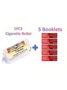 Cigarette Rolling Machine, Cigarette Roller, Cigarette Roller,Pre Roll Machine, Rolling Machine, Roller - For 70mm, Papers | Smoking Set,Yart Pen, Stuff,Vape,Christmas Gifts,For Leisure, Outdoor, Parties, Creative Activities & Gifts - 黃色 - 查看 3