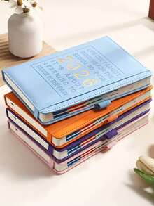 2026 New Calendar Planner, Self-Discipline Tracker, Time Management, A5 Notebook, Learning Starter Gift, Suitable For Work, Study, School Supplies, New Semester - one-size - View 2