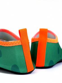 Boys Dinosaur ROAR Print Water Shoes - Quick Dry Anti-Slip For Beach - Green - View 7