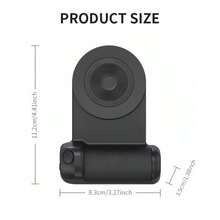 Magnetic Phone Camera Handle, Portable And Easy To Hold, Phone Holder, Video Blog Accessory, Compact Design, Durable ABS Material, Phone Holder, Phone Stabilizer, Social Media User, Travel Photographer - Baby Pink - View 2