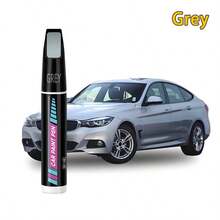 HGKJ 汽车补漆笔，红色补漆笔+去除剂，通用型，适用于深浅划痕，无需抛光，轻松快速修复车漆，高品质深划痕修复工具，汽车补漆笔刷，汽车维修工具，适用于汽车/摩托车/车身，汽车补漆笔，划痕修复，车辆颜色修复，翻新笔 - 彩色 - 查看 15