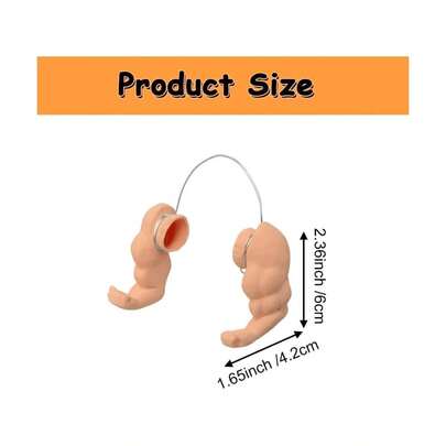 Muscle Chicken Arm Toy, Funny Artificial Tyrannosaurus Rex Arm Decor, Prank Party Favor Toy, Pet Cosplay Cockatiel Arm Toy, Parrot Chicken Duck Universal Arm, Gag Holiday Gift