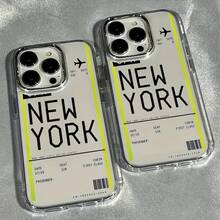 Funda de Teléfono con Estampado Moderno y Original, Compatible con los Modelos de  17, 13, 12, 11, 16 Pro Max, 15 Pro y 14 Plus, con Propiedades de Absorción de Impactos y Antideslizante. Esta funda ligera para teléfono presenta un nuevo diseño moderno y está hecha de TPU de alta calidad para un diseño único y a la moda. - 1 pieza - Ver 4