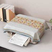 1pc Multi-Style Universal Dust Cover Cloth (Waterproof & Washable) - Retro/Geometric Pattern For Printer, Projector, Rice Cooker & Air Fryer | Home Appliance Protection,Women's Day,Travel Essentials,Wedding Favours,Y2k,Bedroom,Car Accessories Women,Kitchen Decor,Kitchen Decor,Household Items - Multicolor - View 9