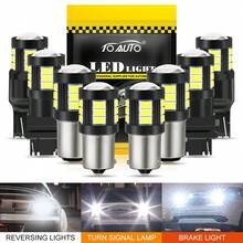 TOAUTO 2PCS 1157 BAY15D P21/5W 1156 BA15S P21W BAU15S PY21W LED WY21W 3156 3157 7440 7443 W21W T20 Turn Signal Reverse Brake Light Bulb 95% CANBUS