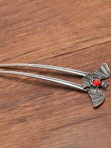 Personalized Metal Sword Women's Hairpin Hair Clip Creative Hair Stick Diy Punk Style Hair Style Design Accessory Festival Gifts, Bun Extension, Hair Styling Pins - Multicolor - View 6