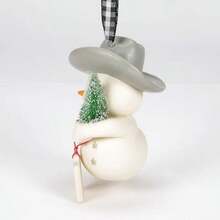 Department 56 Snowpinions Farmhouse Merry Christmas Y'all - Adorno Colgante de 3.78 Pulgadas, Multicolor(default) - Multicolor - Ver 2