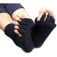 Toe Separator Socks Yoga Sports Gym Health Massage Foot Alignment Socks,35652156 - Nhiều màu - Xem 5