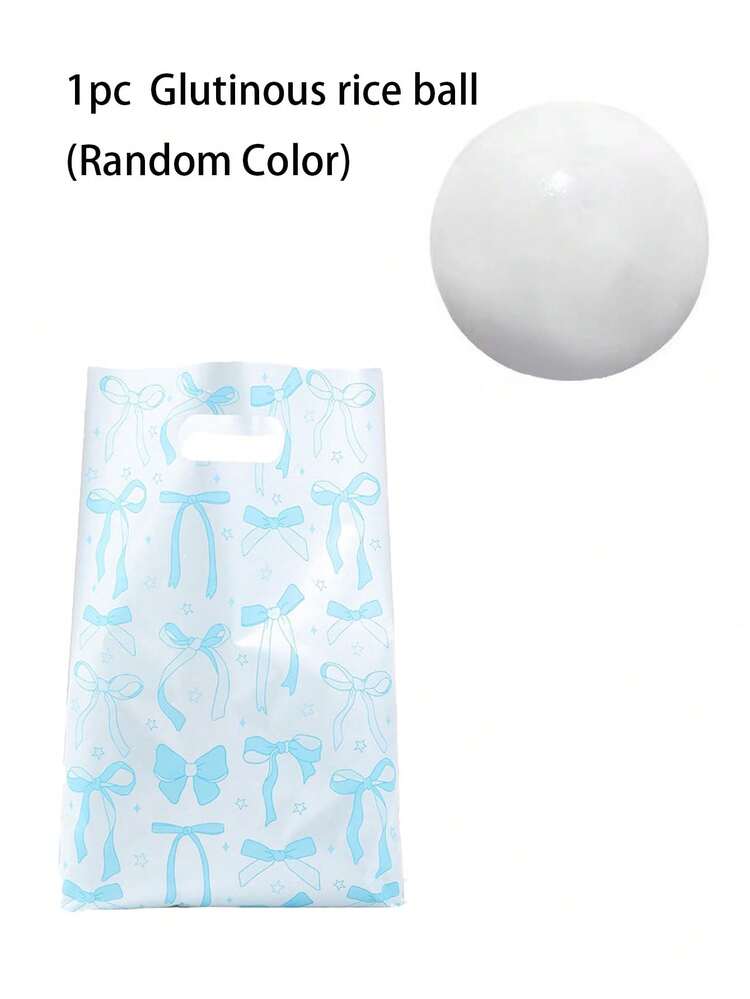 1/2个超好玩减压麻糬捏捏球，超柔软超薄冰淇淋麻糬造型，挤压玩具，缓解焦虑和紧张，舒缓情绪，慢回弹，变色减压玩具，附赠随机颜色礼品袋 - 彩色 - 查看 14