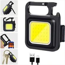 Multifunctional Mini COB LED Light, Rechargeable Flashlight, Keychain With Built-In Bottle Opener, Suitable For Outdoor Sports, Camping, Fishing. - 1 PCS - View 9