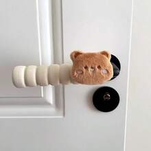 2 pièces Protections de poignée de porte pour chambre d'enfant, anti-choc, anti-statique, protecteurs de poignée de porte de dessin animé mignons, couvre-poignées de porte résistants aux chocs, isolation, Saint-Valentin, chiot, carnaval, Journée de la femme, essentiels de voyage, cadeaux de mariage, Y2K, chambre à coucher, accessoires de voiture pour femmes, décoration de cuisine, articles mignons - Multicolore - Voir 7