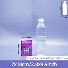 100 个可重复密封礼品袋，用于珠宝收纳，迷你拉链彩色铝箔袋聚合物薄膜样品袋，非常适合派对食品糖果收纳，返校情人节