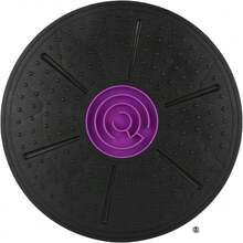 Fydun Tabla de equilibrio de equilibrio para ejercicios de equilibrio de laberinto morado - Blanco - Ver 6