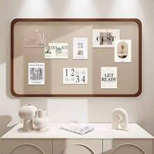 1 pieza Tablero de exhibición de fieltro multicolor, 1 pieza Panel decorativo de fieltro vintage, 1 pieza Pared de fotos - 40*60㎝ - Ver 3