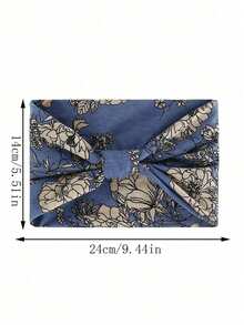 6pcs/Set Boho Style Wide Headbands For Women, Fashion Knotted Yoga Fitness Hair Accessories, African Style Headwraps Women Hair Bands Summer Outfits,Festival,Party - Multicolor - View 9