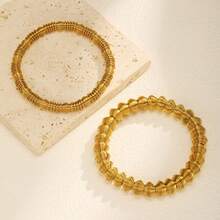 Pulsera de Brazo Retráctil de Acero Inoxidable Unisex - Estilo dos - Ver 1