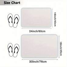 1pc Doormat 3D Effect Optical Illusion Flannel Floor Mat-2D Black Hole Funny Doormat-Doormat, Rubber Non-Slip Carpet-Suitable For Front Door Entrance Bedroom Corridor Dining Room Bathroom, Office Farmhouse Home Decoration - 1 cái - Xem 7