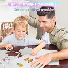 10pcs Holographic Printable Vinyl Stickers, Quick Dry Waterproof Sticker Paper