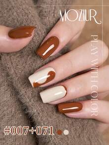 MOZIUR Gel Nail Polish Set Halloween Nails Eat Dirt Sertes 12 Colors Gel Polish Kit Nail Gel Polish All Seasons Soak Off LED Nail Lamp Nail Art Gel Kit DIY Salon Gift For Women - Multicolor - View 5