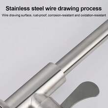 Cold Water Kitchen Sink Faucet, Single Cold Kitchen Faucet, 360° Rotation, Single Handle, SUS304 Stainless Steel