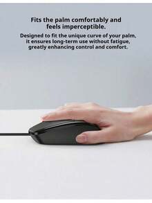 Lenovo KM201 Wired Keyboard and Mouse Combo for Laptops, Desktops, and Office Use - 黑色 - 查看 7