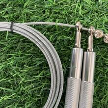 1 pieza Cuerda de saltar ajustable, mango de aleación de aluminio, material de PVC+alambre de acero, adecuado para ejercicios de adultos, fortalece las piernas y las habilidades de salto, empaquetado individualmente - Multicolor - Ver 8