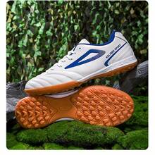 2025新款男女童足球鞋，草地防滑足球鞋，比赛训练两用鞋 - 白色 - 查看 5