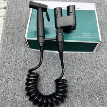 6-Piece - Premium 2-In-1 Toilet High Pressure Sprayer | Dual Outlet Diverter, Wall-Mounted Quick Release Rotating Lock Bathroom Cleaning Upgrade Kit