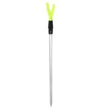 12pcs/Set: 6 Adjustable Aluminum Alloy Fishing Rod Holders & 6 Loud Dual Alarm Fishing Bite Bells, Outdoor Fishing Accessories - Yellow - View 15