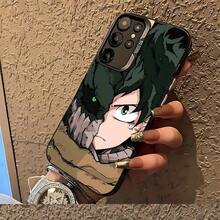 Estuche de Teléfono Anime Popular para S25, S24, S23, S22, S20 FE Ultra Plus 4G/5G - Cubierta Anticaída con Fondo Mate17  17promax - Negro - Ver 5