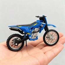 1pc Diecast Alloy Motorcycle Model, Suitable For Motorcycle Enthusiasts Collection And Gifts, Desktop Decor