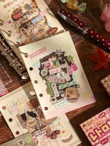 Bộ 30 tờ sticker phong cách cổ điển - Sticker vẽ nguệch ngoạc retro để trang trí chai lọ, ô tô, laptop, đàn guitar, xe đạp, xe máy, ván trượt, mũ bảo hiểm, hành lý, nhật ký và album ảnh. Đồ chơi sáng tạo tự làm thú vị để cá nhân hóa phụ kiện cá nhân. - Nhiều màu - Xem 5