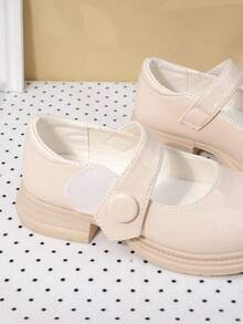 Children's Princess Shoes, Girls' Soft Bottom Leather Shoes, Fashion British Style Shoes, Popular Korean Version, Suitable For All Seasons