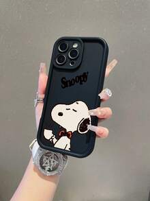 SNOOPY A Cartoon Anime  Sky Eye Staircase Phone Case, Made Of Tpu Material, Can Be Given As A Holiday Gift. It Is Suitable For Apple Phones, And The New Model Is Suitable For Protecting IPhone13/14/15/16/17Pro Max/Galaxy Models - Nhiều màu - Xem 3