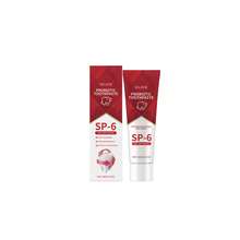 120g Pasta Dental con Probióticos y Extracto de Manzanilla - Cuidado para Encías Sensibles, Elimina el Mal Aliento y Sarro - Protección Diaria con Xilitol y Menta - Para Familia y Adultos - Rojo - Ver 12