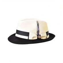 Stylish Clash-Colored Woolen Hat, Men's And Women's Versions Of Woolen Felt Hats, Adorned With Ribbons And Bow Decorations. Perfect For Everyday Wear And As A Gift For Special Occasions. - 均碼 - 查看 3
