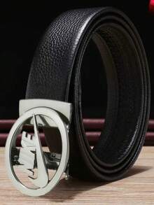 MMJ Finswift Men's Belt Business Casual Belt Alloy Automatic Buckle Suit Belt Summer, School Casual, Business, Boyfriend Husband Father Dad Men Gift, Daily Wear, Fashion, Teen, Outdoor, Vacation, Athletic, Travel, Street, Boho, Vintage Fall, Autumn, Halloween Autumn-Winter Accessories,Suitable For Teens, Youth,Men,Casual, Outdoor, Athletic, Vacation, Graduation Gifts, Birthday, Daily Wear - Multicolor - View 8