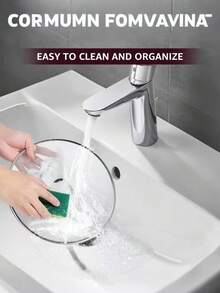 1/3 piezas Protector contra salpicaduras, Pantalla antisalpicaduras de sartén de acero inoxidable, Protector contra salpicaduras, Cubierta para grasa con mango plegable, Cubierta de malla para grasa, Para cocina, restaurante - Multicolor - Ver 12