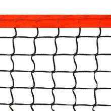 Soozier 10ft Portable Soccer Tennis/Pickleball/Badminton/ Tennis Net/ Sideline Training With Included Storage Bag, Red - BlackRed + Iron - View 3