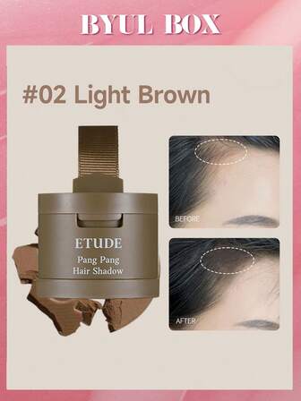  ETUDE Pang Pang Hair Shadow - Rötbehandling & Volumgivande Puder | Snabb lösning för tunt hår, Naturlig look, Resevänlig