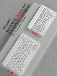 Apple Detachable Wireless Bluetooth Keyboard Case Compatible With Ipad, With 150mAh Battery And Apple Pencil Holder, Compatible With IPad Air 5th Gen (2022), 4th Gen (2020), 6th Gen (2024), 9.7", 7/8/9th Gen, 10.2", 10", Grey