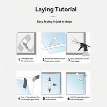 1卷纹理隐私窗膜，静电吸附，无需胶水，提供隐私保护和紫外线防护，适用于浴室、卧室、家庭、厨房、办公室。