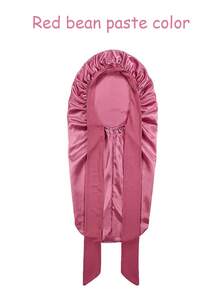 奢华缎面真丝睡帽 - 可调节舒适抽绳，真丝睡帽，缎面睡帽，桑蚕丝睡帽，加厚吹风帽，适合秋冬季节、日常佩戴、护发、化妆、烹饪、睡眠、旅行、度假。另有毛巾款，适用于美容院、酒店、运动、居家等场合，可用作毛巾、护肤吹风巾。