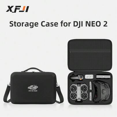 Carrying Case For Neo2 Drone Sport Control Kit, Brand New Durable Hard Shell Portable Case With Anti-Fall And Scratch-Resistant Function, Full Accessories, Portable Protective Case, Heavy-Duty Drone Protection Storage Kit - Backpack Design With Shoulder Strap