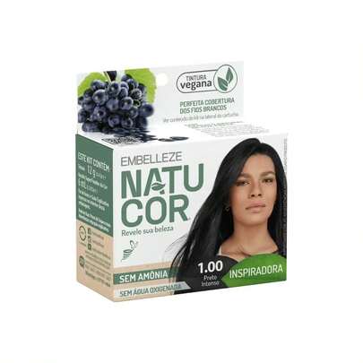 EMBELLEZE TINTA NATUCOR 1.00 PRETO INTENSO